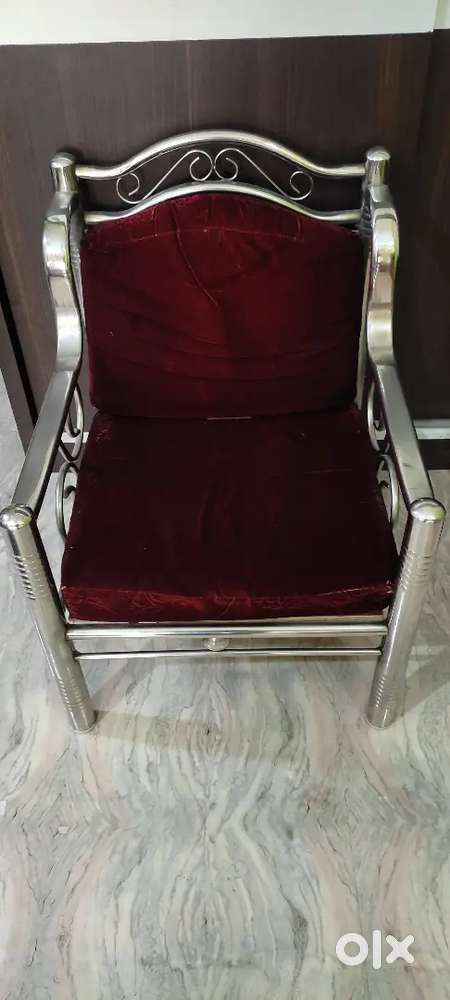Chair and Bookshelf.
