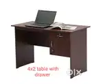 4x2 table with drawer brand new