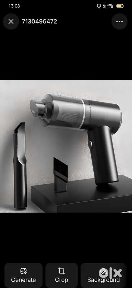 Mini Portable Handheld Vacuum Cleaner for Home, Car & Keyboard