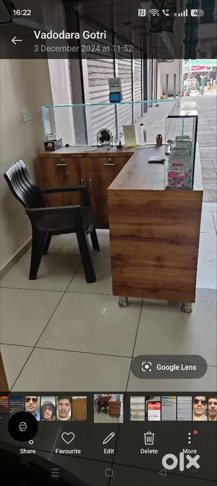 Counter table