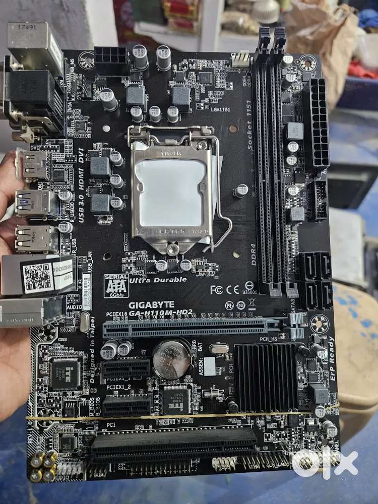 Selling my gigabyte h110 m h new motherboard