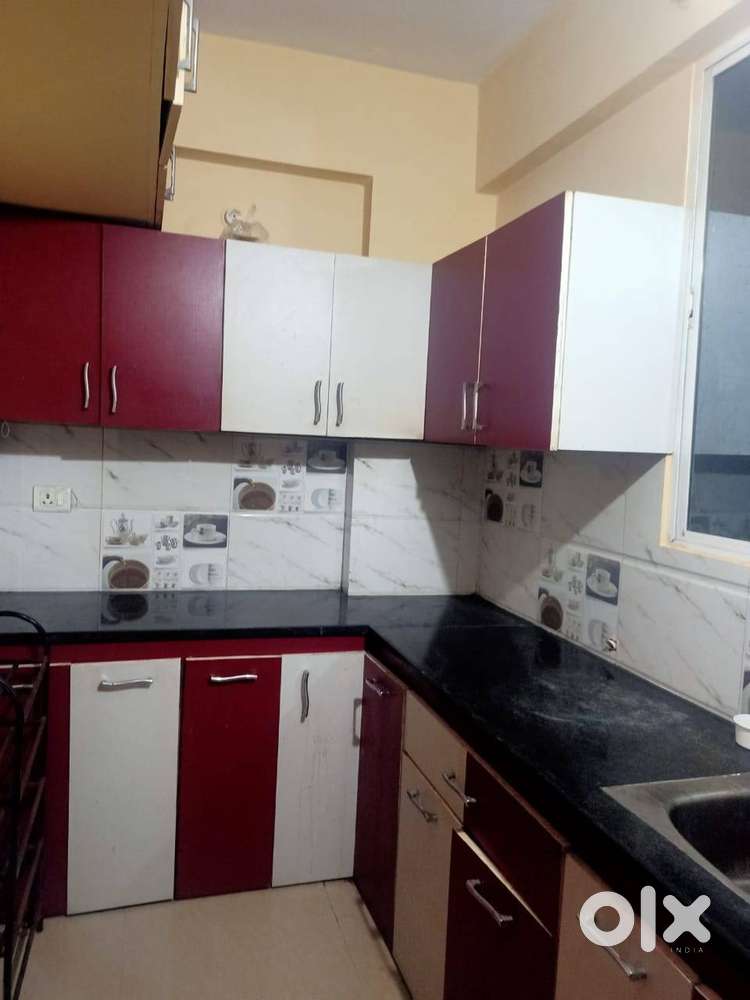 2 BHK semi-furnished flat is available for rent Only Rs.10000.