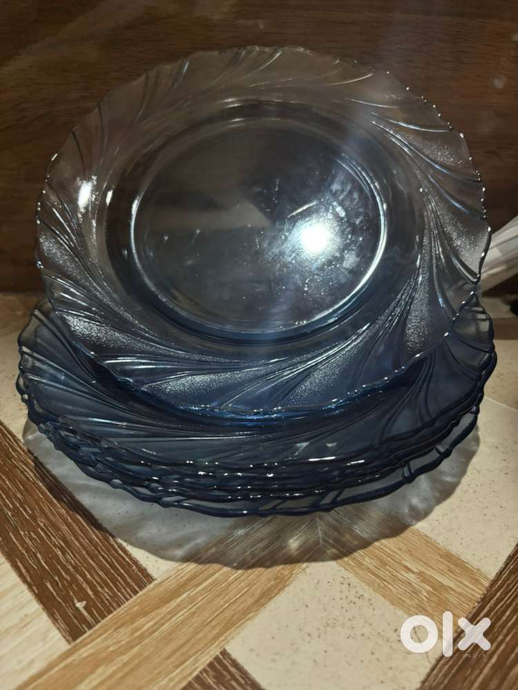 Dinner set blue colur