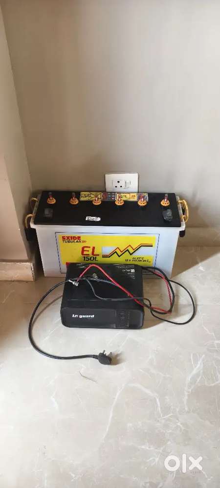 Livguard Inverter and Exide battery