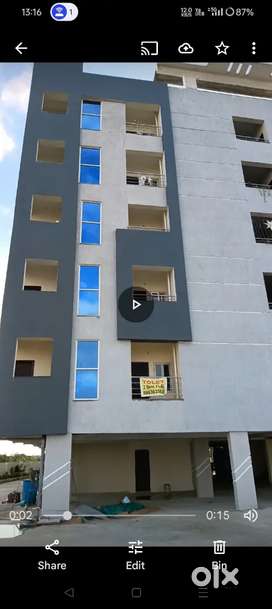 2 bhk is available for rent in semi gated community