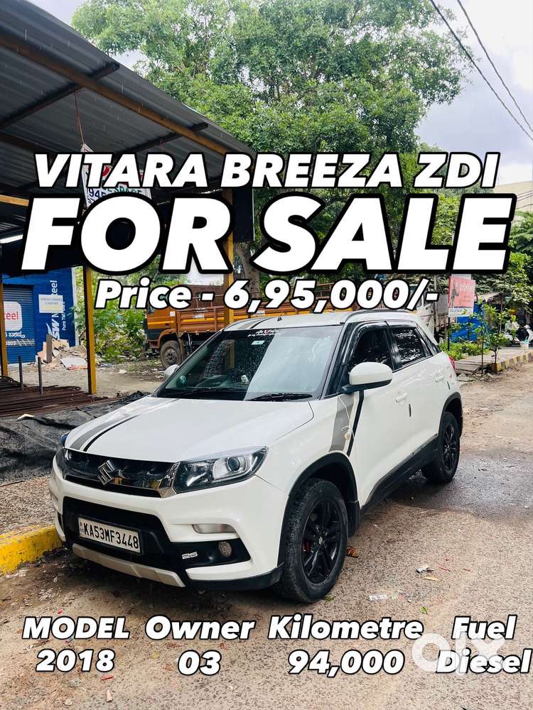 Maruti Suzuki Vitara Brezza ZDI MT, 2018, Diesel
