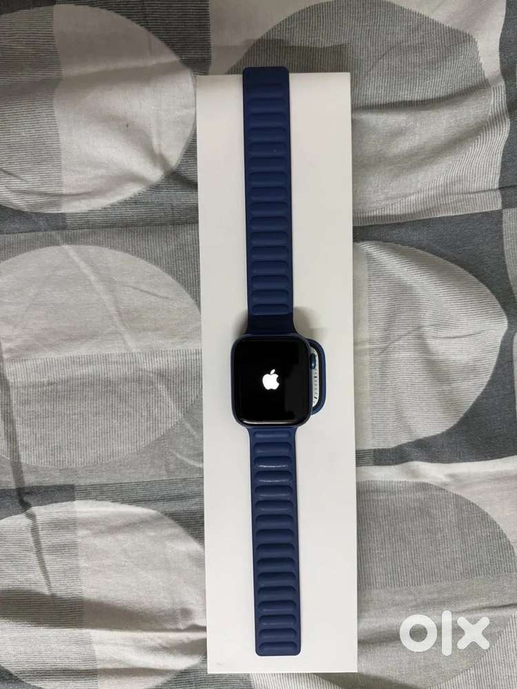 Apple Watch Series 7 45mm Blue Gps-only Smartwatch