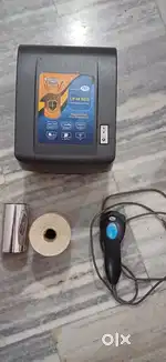 Barcode label printer and Tvs scanner