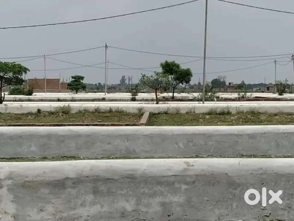 जिला पंचायत से अप्रूव्ड प्लाट गोसाईगंज मार्केट के पास आज विजिट फ्री