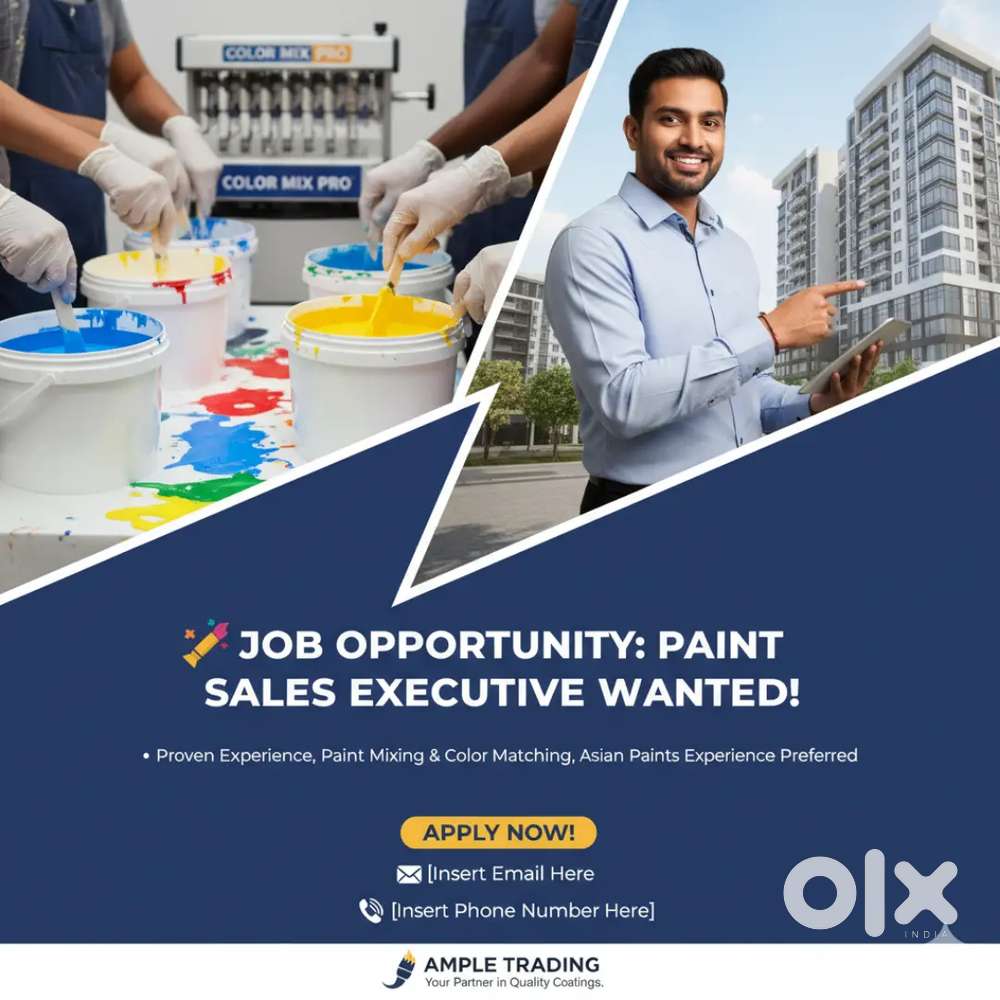 Shop sales executive Paints