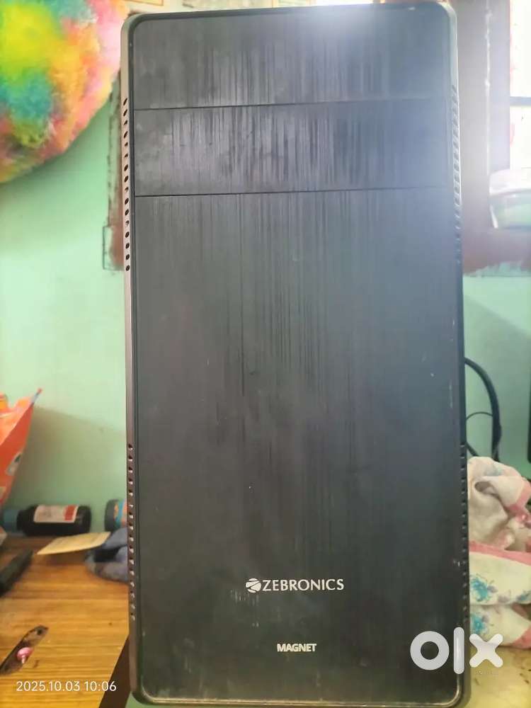 Computer with desktop