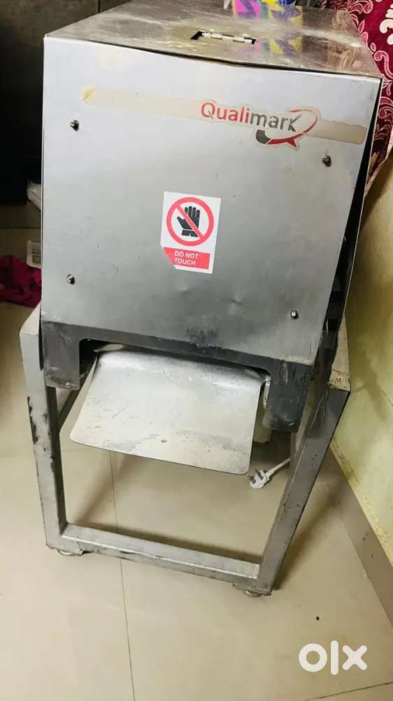 Chapati semi cooked machine and grinder