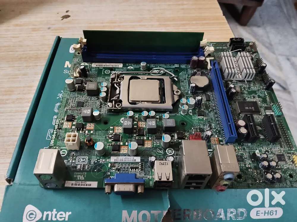 Intel H61 motherboard with i3 processor