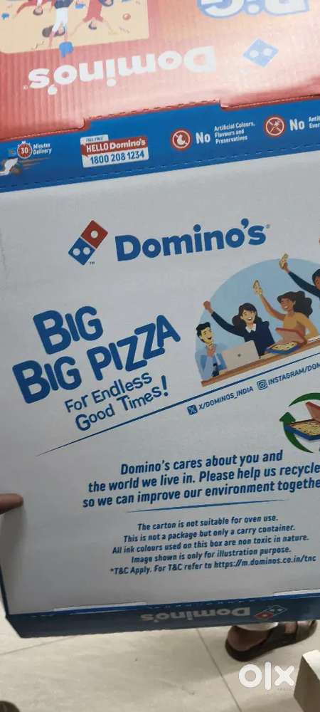 Dominos pizza delivery boys