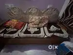 3+1+1 wooden sofa