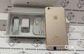 New iphone 6 16gb box pack with all accessories and box warranty and b