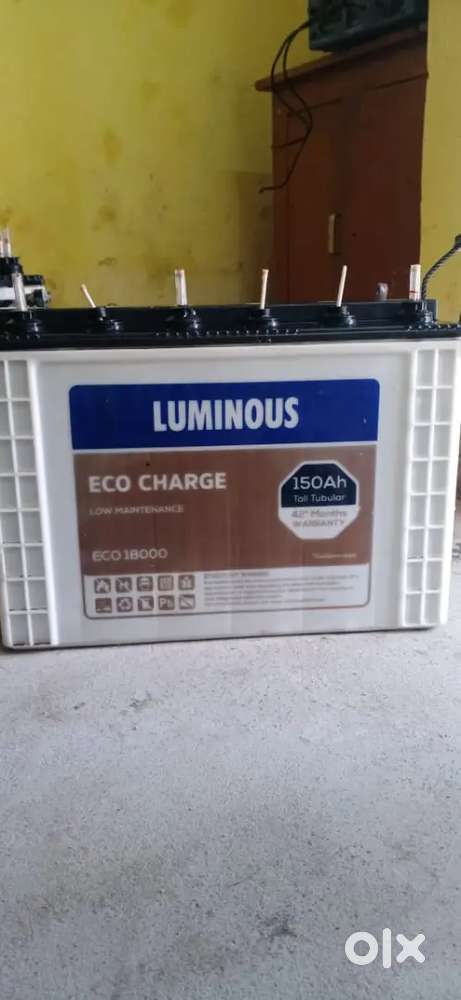 Exide Amron luminous battery exchange me 4000 me