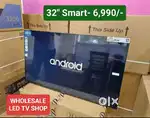 32 Smart LED TV android 6990/-