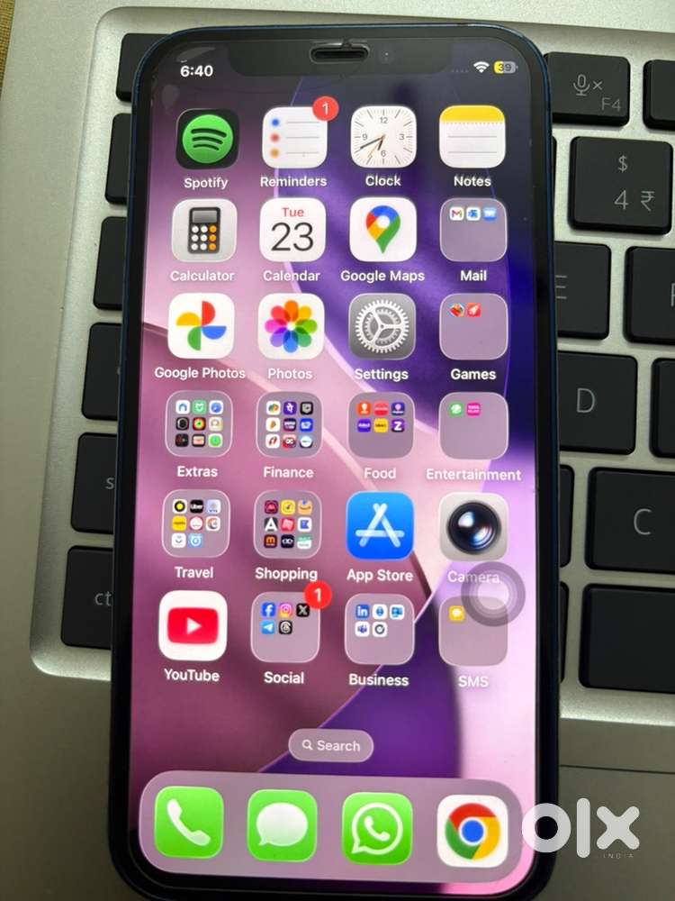 Iphone 12 mini,64 gb blue color