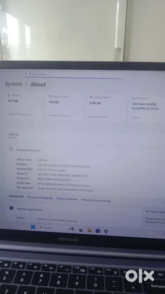 Samsung laptop