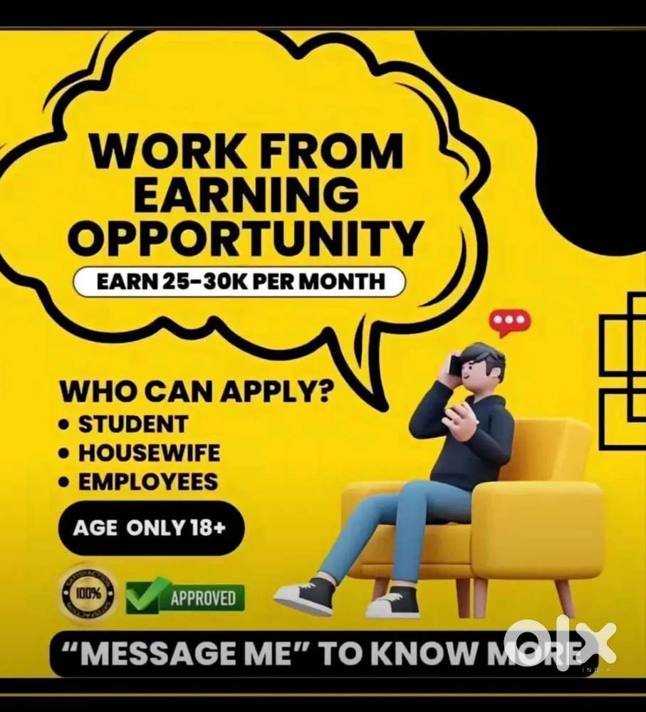 WORK FROM EARNING OPPORTUNITY