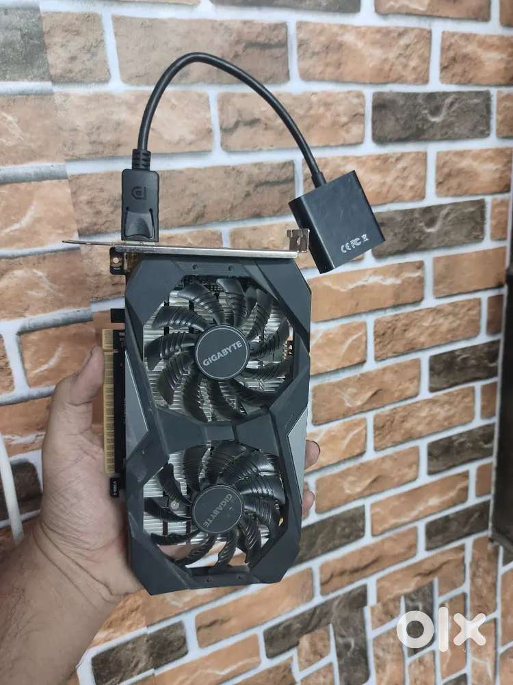 GTX 1650 4GB DDR6 GRAPHICS CARD COMPLETE WORKING