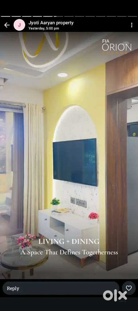 2BHK Semi-Furnished Brooklyn Park – Terrace  Rent/Sale  Near Station