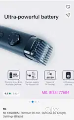 MI Beard Trimmer Sealpack Box