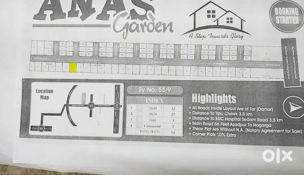 Plot For sale (NON NA)