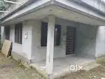 Plot and house under construction for selling