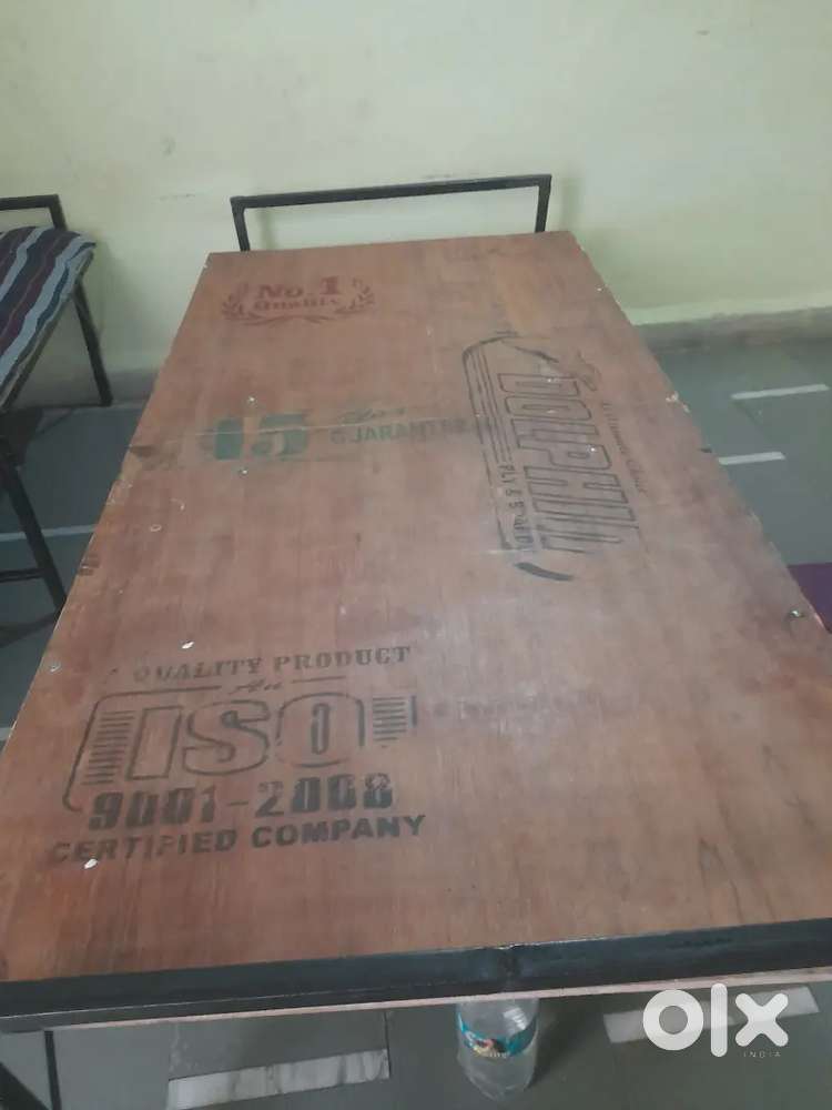 Folding bed 6*3 fet 2nos