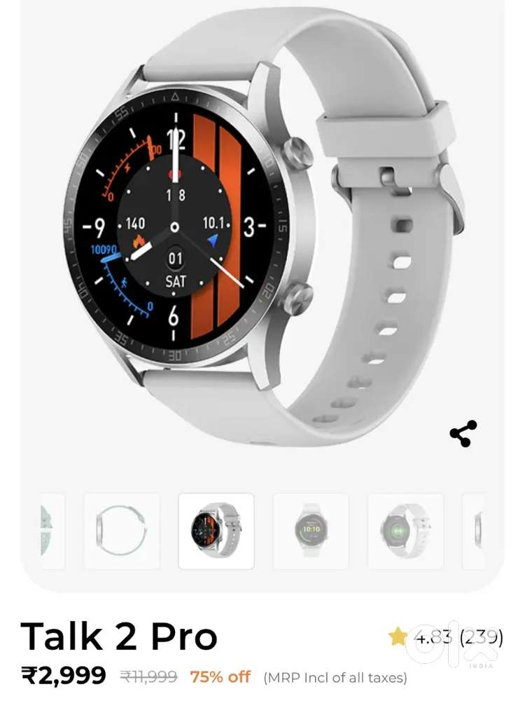 Smart watch  Fire bolt talk 2 pro