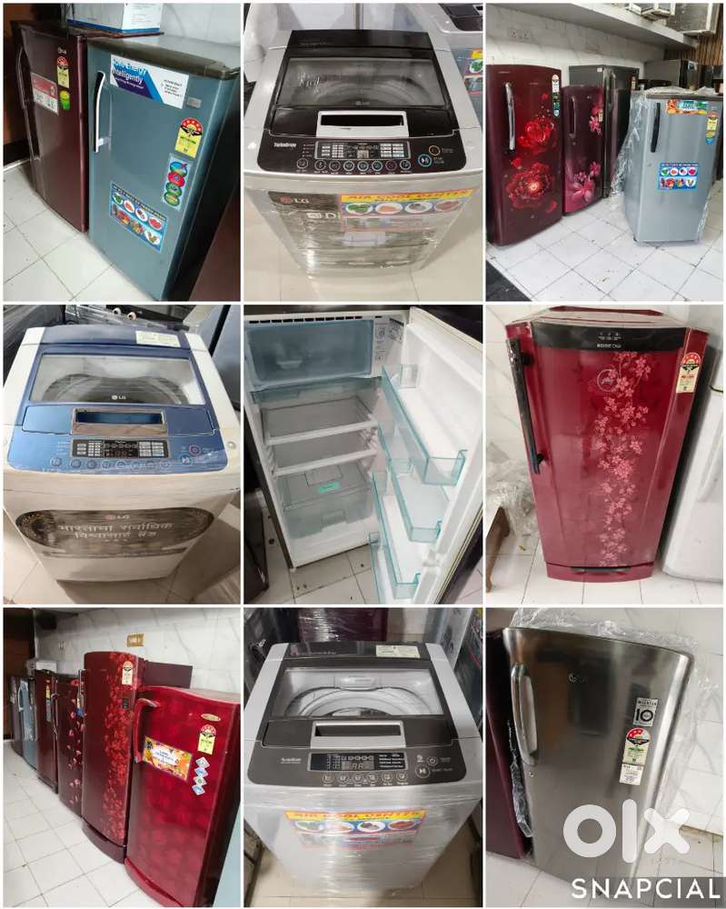 [ HURRY UP 5 YEAR'S WARRANTY ] FRIDGE & WASHING MACHINE [ DELIVERY FRE
