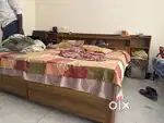 Double bed box with mattress for sale
