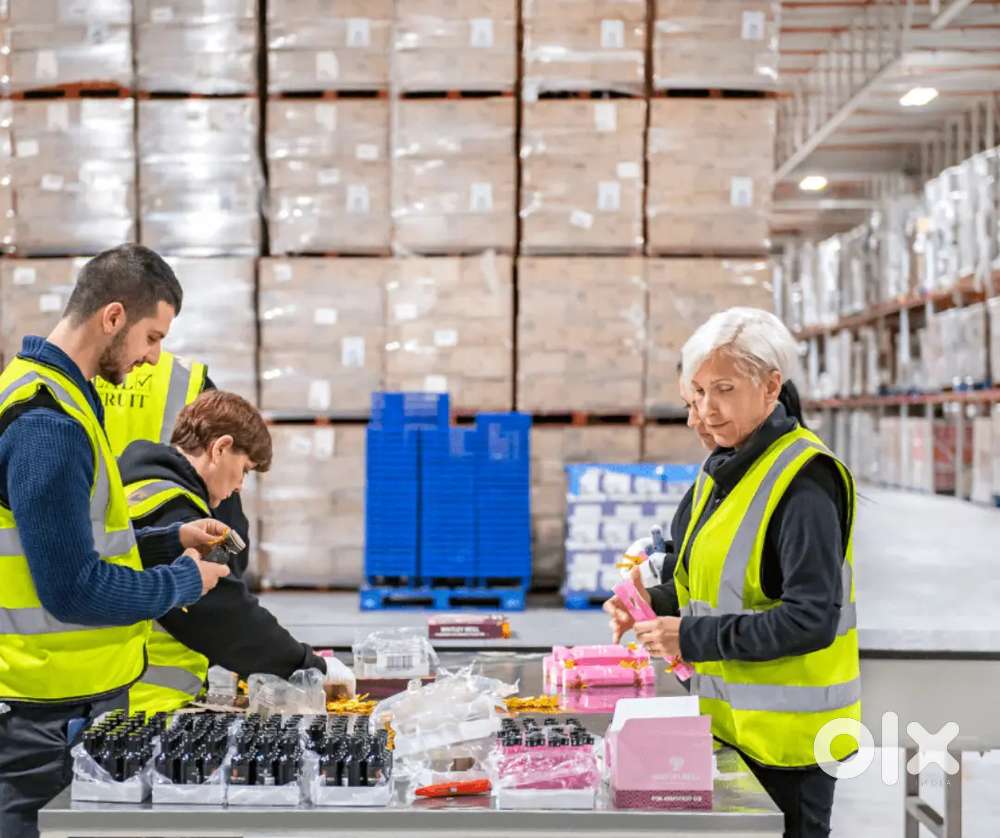 तत्काल आवश्यकता पैकिंग स्कैनिंग में लड़का और लड़की  की