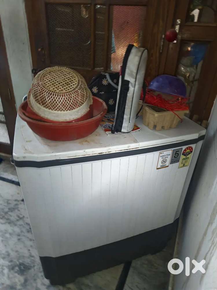 Washing machine with water capacity of 18.5kg