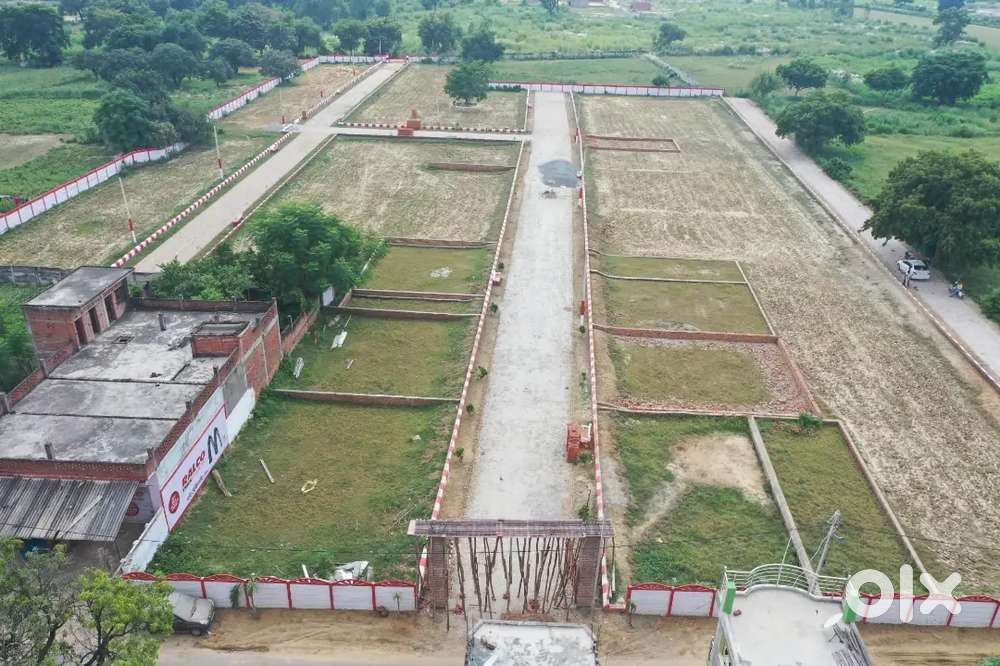 सुल्तानपुर रोड पर उपलब्ध छोटे बड़े प्लाट बैंक लोन के साथ