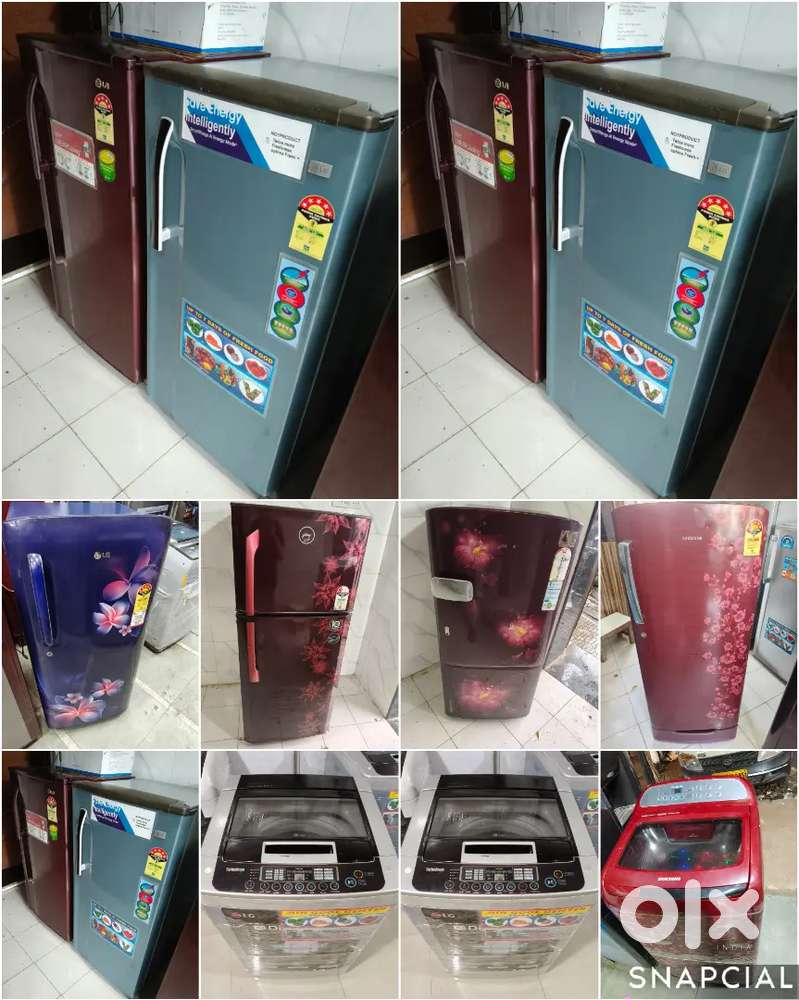 ∆ 5 ∆ YEAR'S WARRANTY SINGLE DOOR FRIDGE WITH DELIVERY FREE