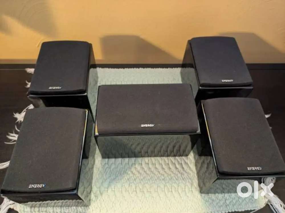 Energy 5 speakers model number RC MICRO speakers.Rs 14,999. read note