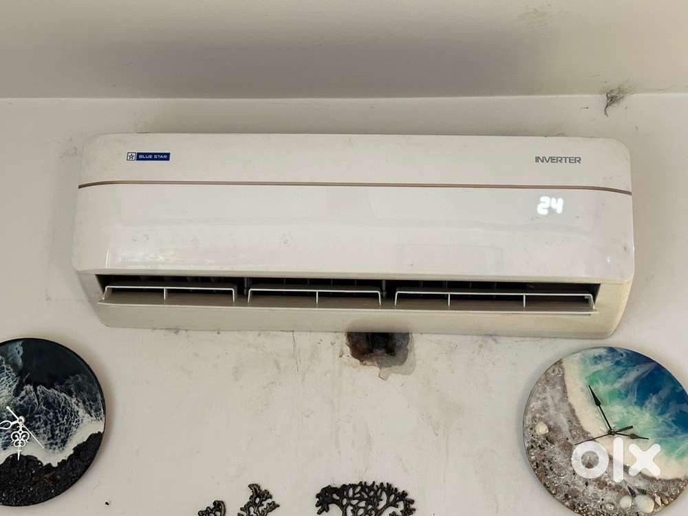 Blue Star 3-Star Inverter AC (2022) – Excellent Condition