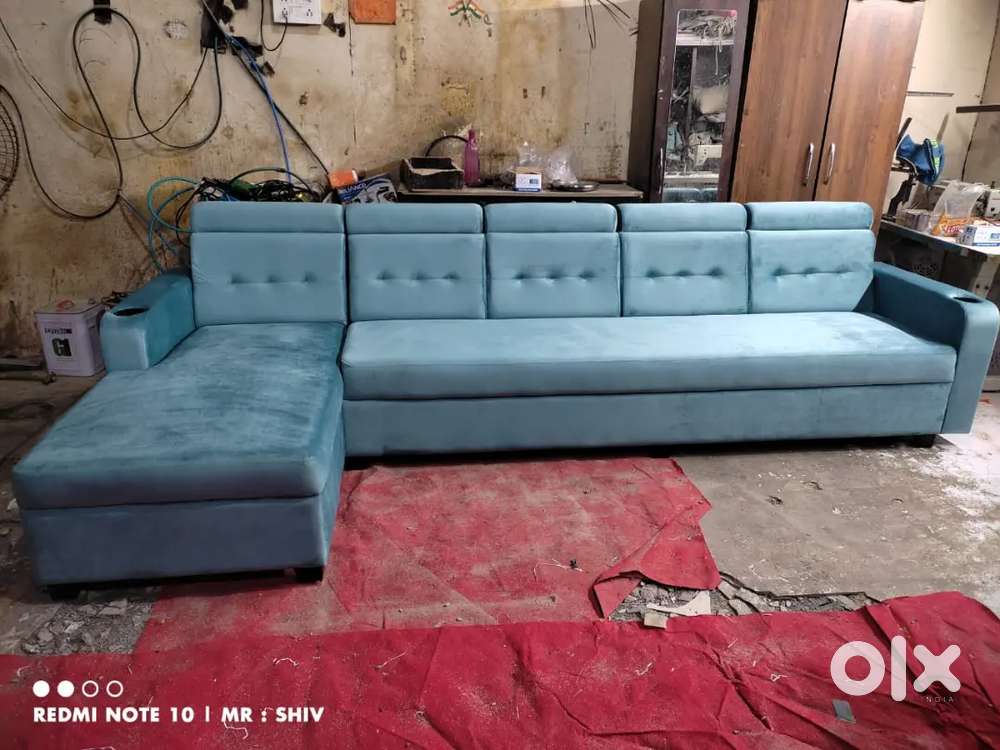 New L Shape Sofa Set From Factory