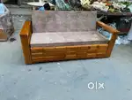 Brand New Fresh Designer Sofa Cumbed Size 6*6 With Storage boxes