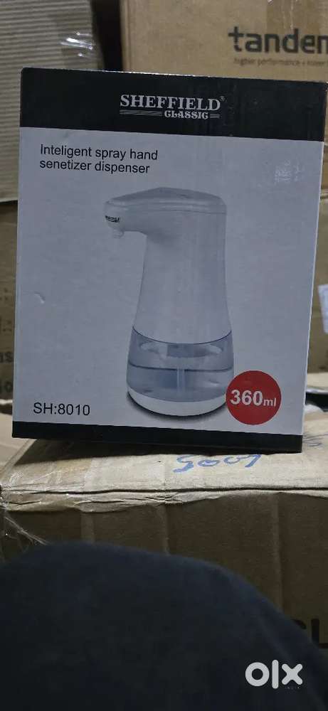 Inteligent spray hand senetizer dispenser