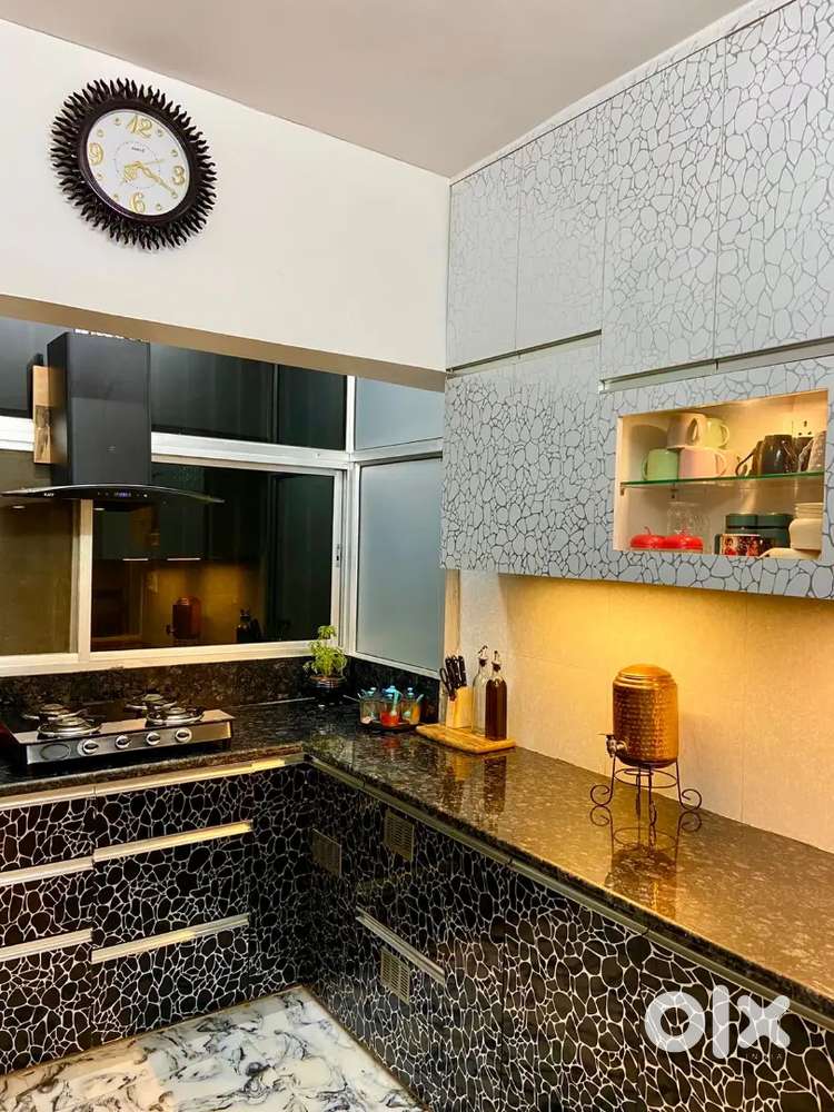 Ready to move Full FURNISHED 3 BHK in gated society with home loan