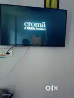 Croma (32) inch LED TV  black colour  Brand new in Excellent condition