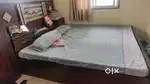 King size bed with mattress