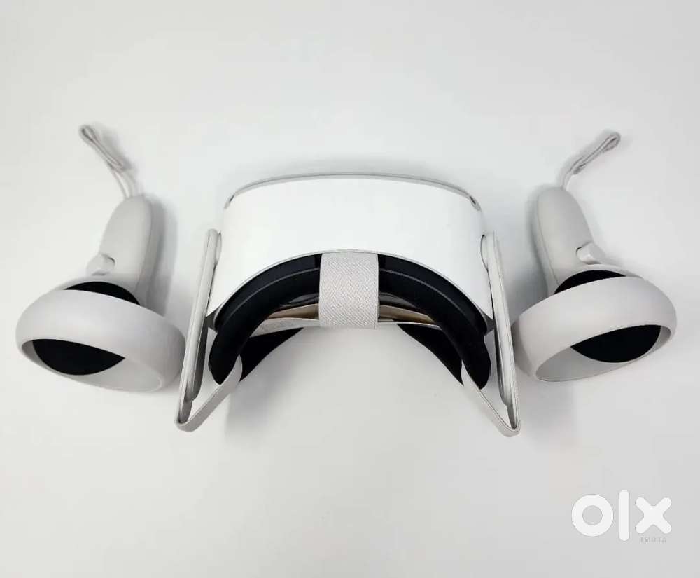 Meta Quest 2 VR Headset 128GB Bundle, Elite Strap, Case, Grip Covers,