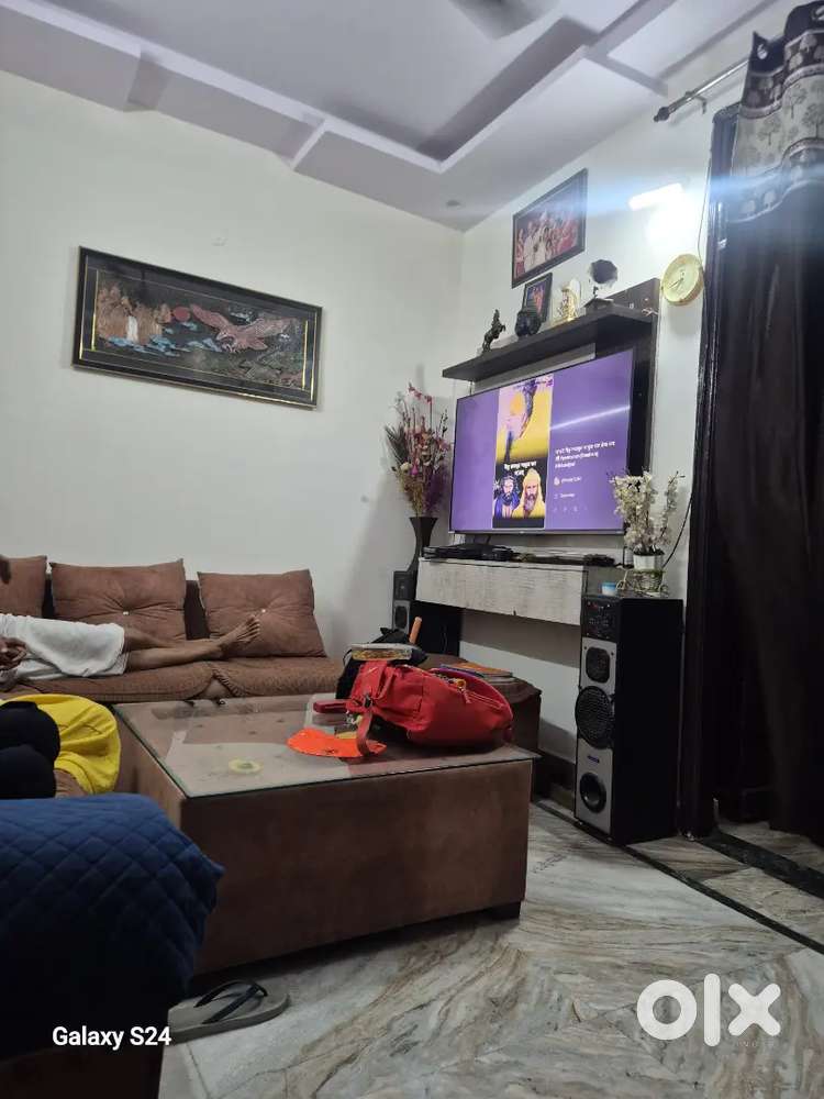 Own 2 bhk flat urgent sale   shift in out of india