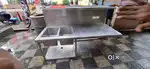 Commercial wash basin stand