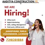 Real estate, comission base office work